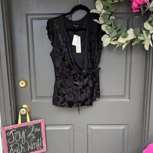 Elegant Black Women's Top